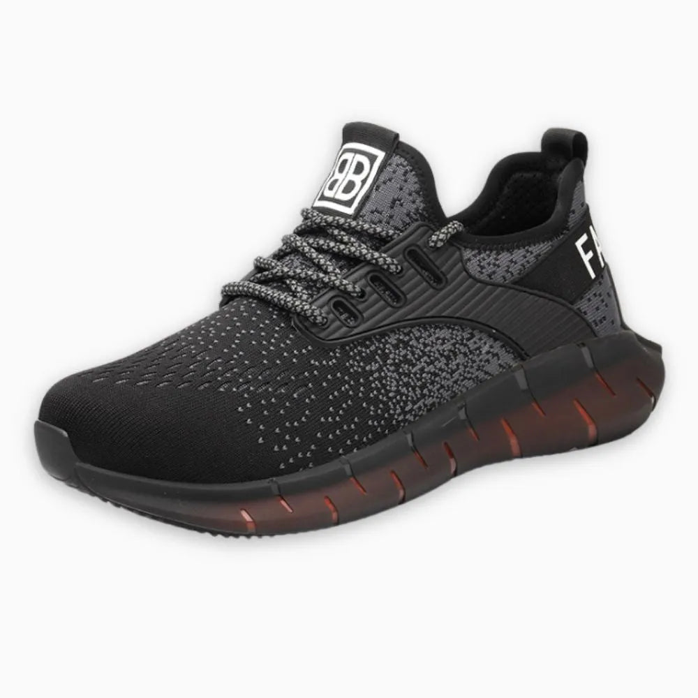 Zapatos de seguridad hombre basket respirante embout acier