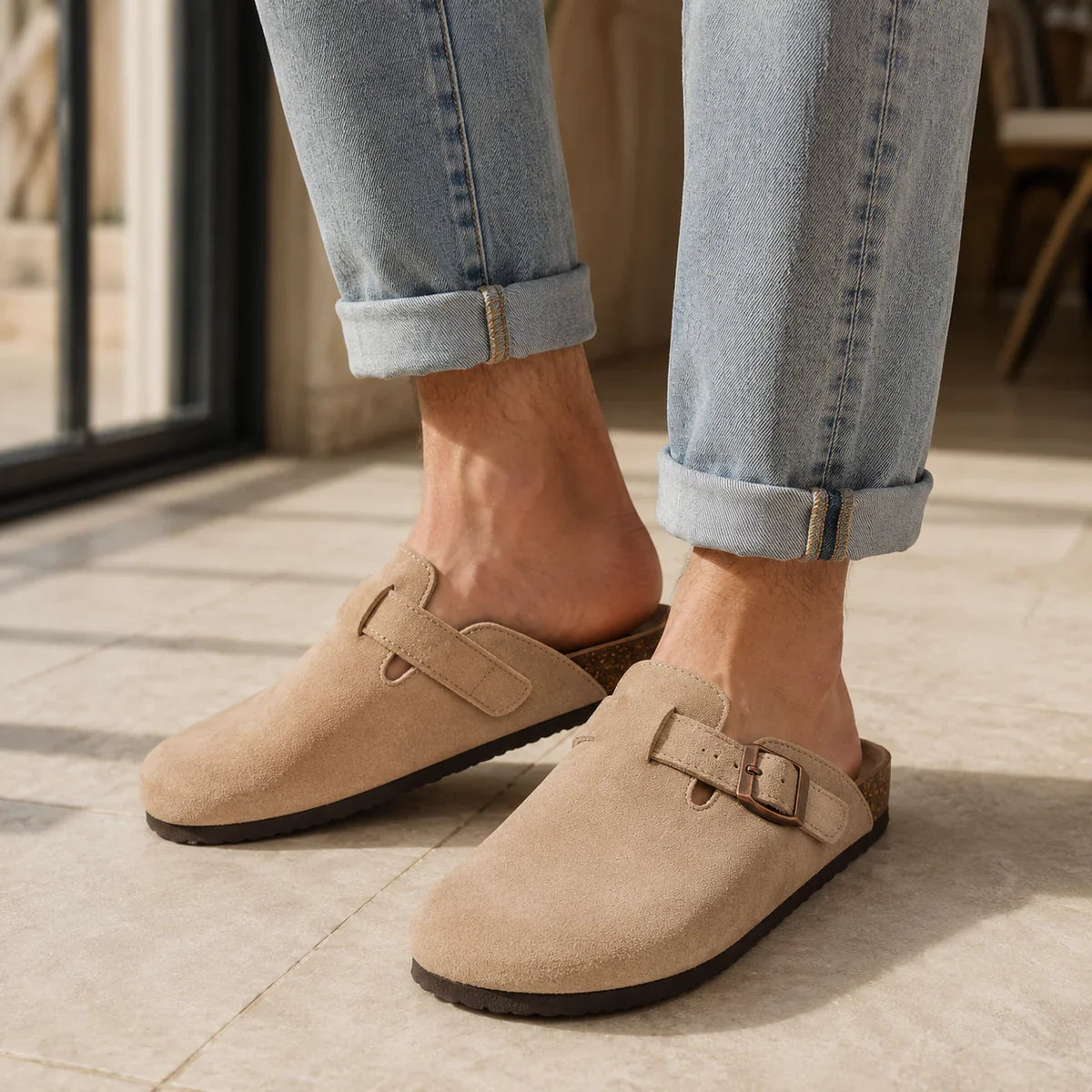 Pantoufles de Sabots Boston Confortables