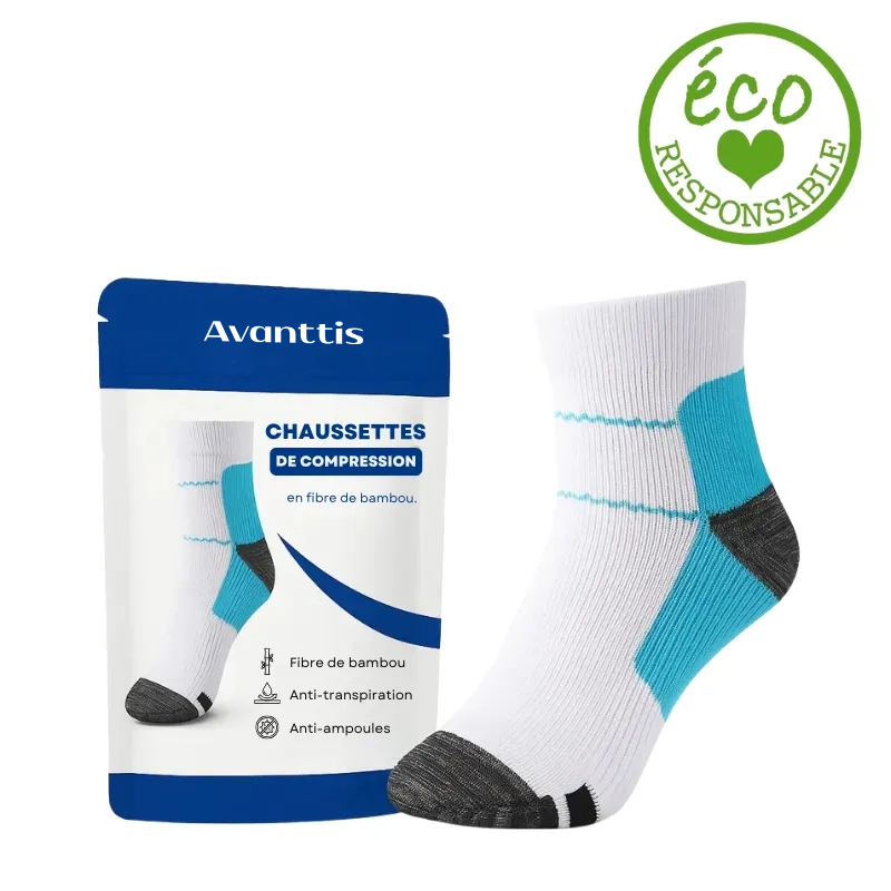 OrthoSocks™ – Calcetines de Compresión de Fibra de Bambú