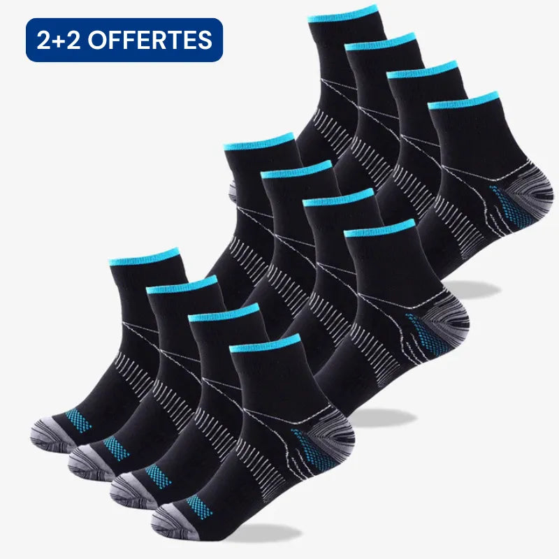 OrthoSocks™ – Calcetines de Compresión de Fibra de Bambú