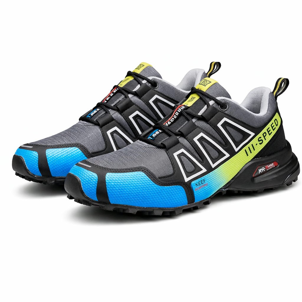 Zapato Running Trail hombre Noir & Rouge – Performance et comodidad