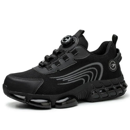 Zapatos de seguridad avec Lacet à Bouton Rotatif