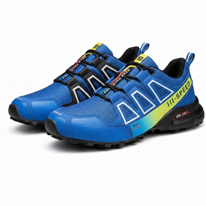 Zapato Running Trail hombre Noir & Rouge – Performance et comodidad