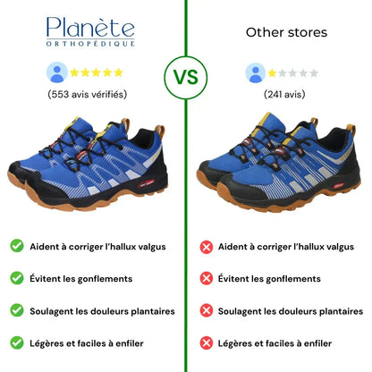 OrthoTrailPro™ - Zapatos de marche à comodidad ortopédico