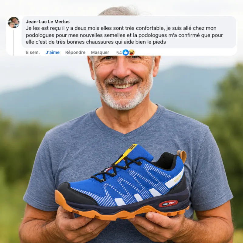 OrthoTrailPro™ - Zapatos de marche à comodidad ortopédico