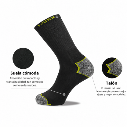 Calcetines Ortopédicos Antiamapollas Orthopro - Pack de 3 Pares.