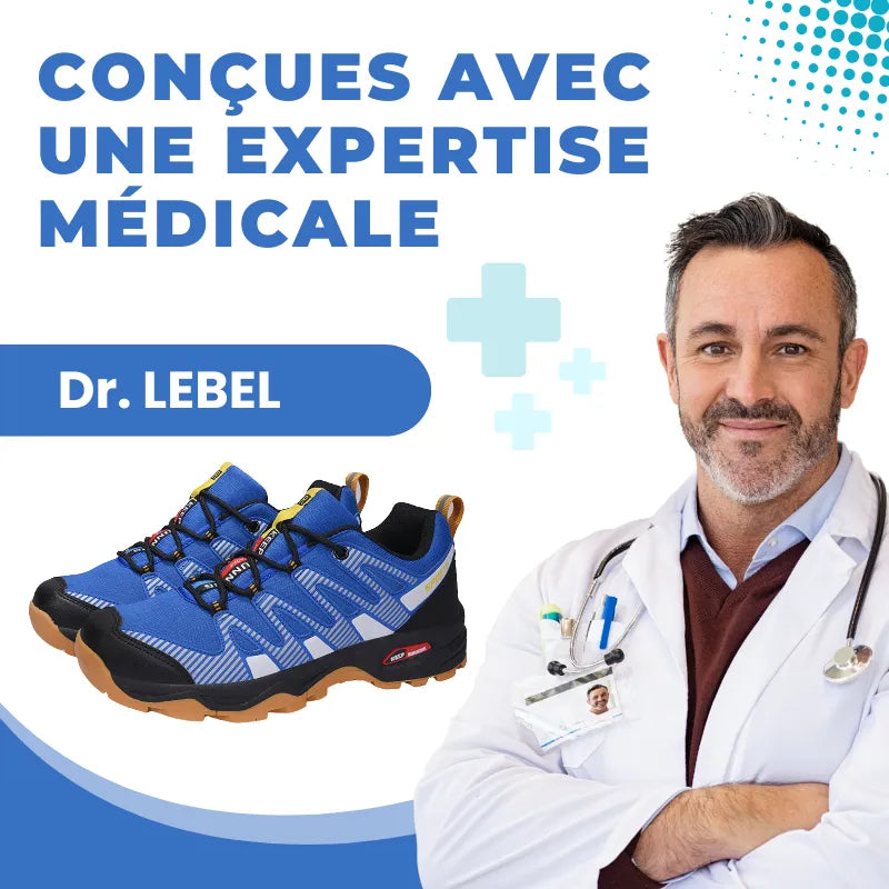 OrthoTrailPro™ - Zapatos de marche à comodidad ortopédico