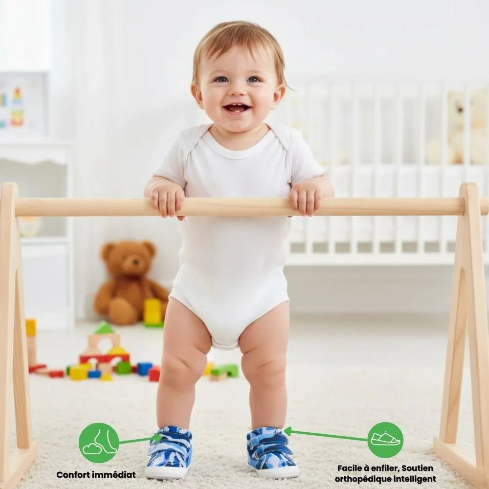 CAMILO™ – Zapato premier pas bébé | comodidad sécurisé & apprentissage naturel
