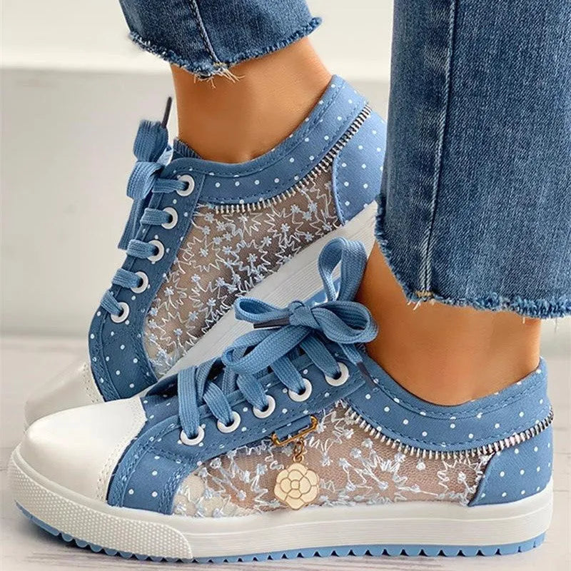 FLOREA™ – Basket décontractée mujer | comodidad quotidien & style élégant