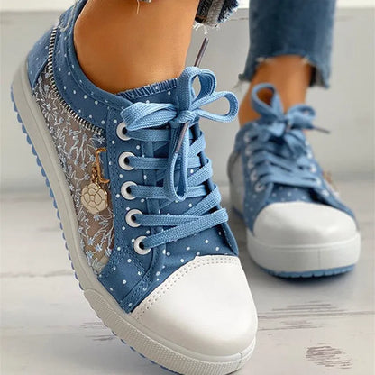 FLOREA™ – Basket décontractée mujer | comodidad quotidien & style élégant