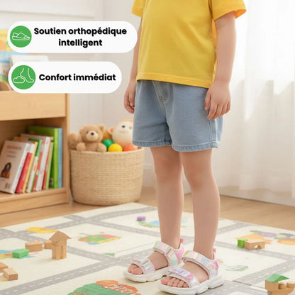 KIDDYLUX™ - Zapato d'été sandalia claquette enfant fille – comodidad et style unique