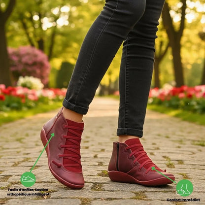 LYCARA™ - bottines mujers ortopédicos : alliez comodidad et style unique