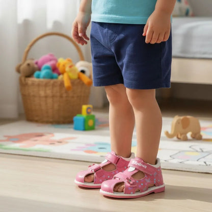 BUTTERSTEP™ – Sandalias bébé fille premiers pas | comodidad doux & soporte sécurisé