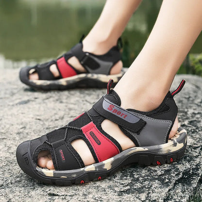 TERRAGRIP™ - Sandalias randonnée été hombre – comodidad ultime pour vos aventures