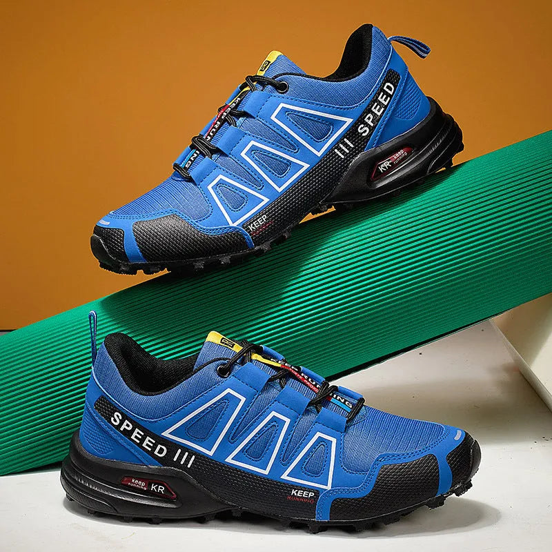 Zapato Running Trail hombre Noir & Rouge – Performance et comodidad