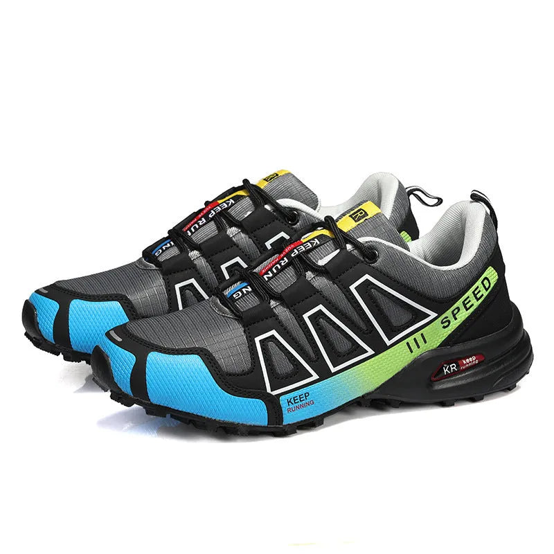 Zapato Running Trail hombre Noir & Rouge – Performance et comodidad
