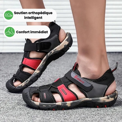 TERRAGRIP™ - Sandalias randonnée été hombre – comodidad ultime pour vos aventures