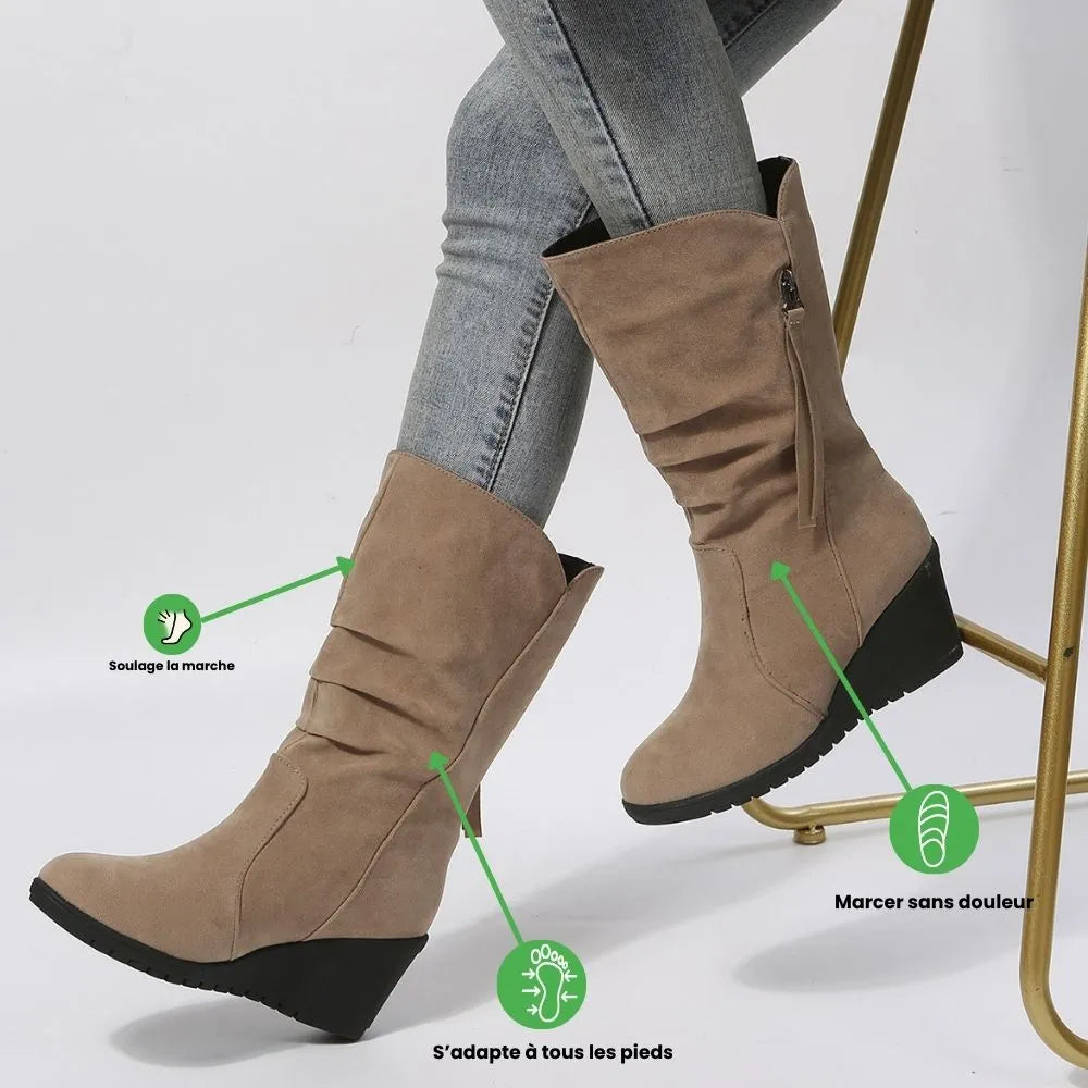 VELARIA™ - Bottes ortopédicos mujers : comodidad exceptionnel & style unique