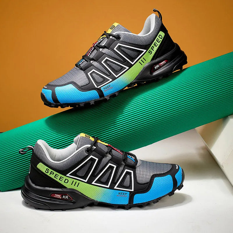 Zapato Running Trail hombre Noir & Rouge – Performance et comodidad