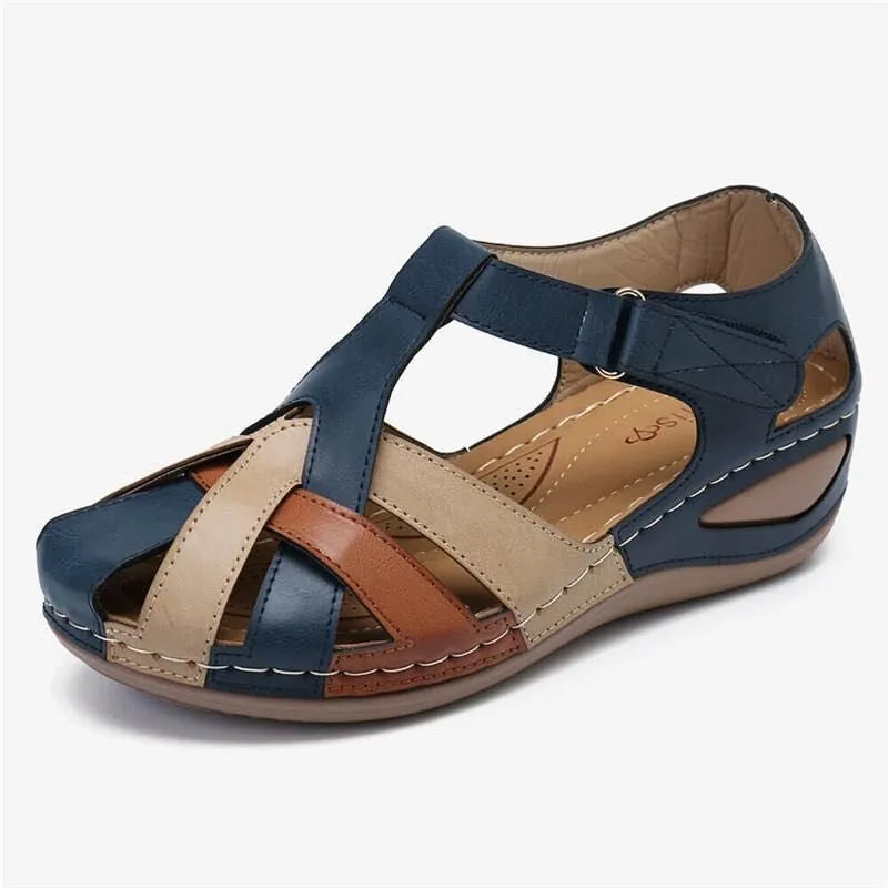 AURELIA™ – Sandalias compensées mujer comodidad ortopédico