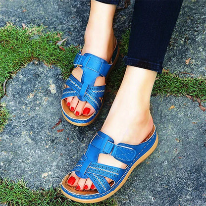 Sandalias mujer comodidad ortopédico ÉLORA™ – Maintien, stabilité & style élégant