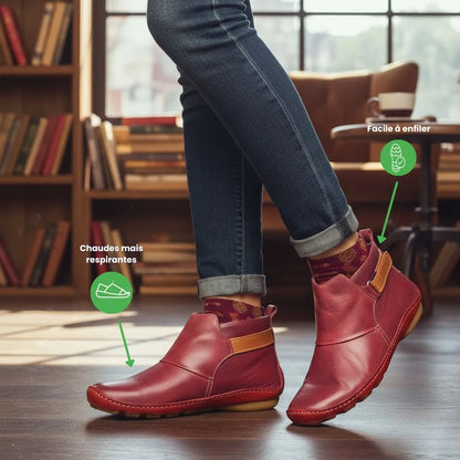 CALDORA™ – Zapatos hiver mujer cómodos & élégantes | Maintien et chaleur
