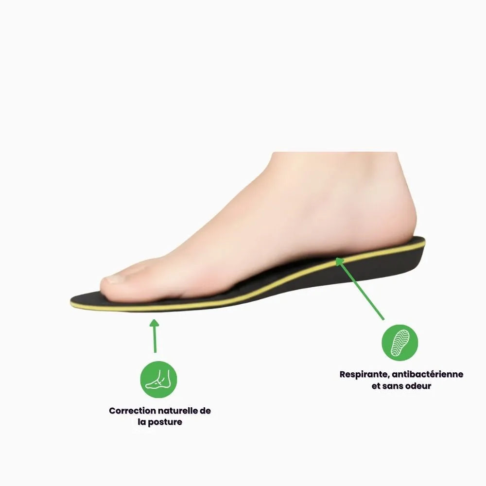 CONFORTIS™ – Semelle ortopédico comodidad | Amorti léger & soutien plantaire