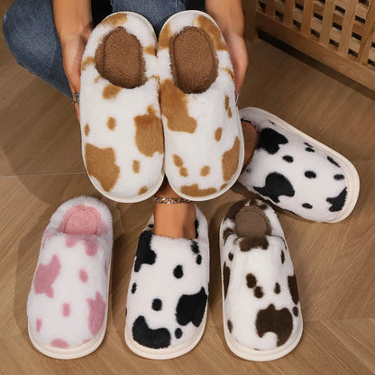 COWZY™ – Chausson vache mujer | Chaleur, comodidad cocooning & semelle antidérapante