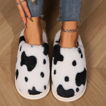 COWZY™ – Chausson vache mujer | Chaleur, comodidad cocooning & semelle antidérapante