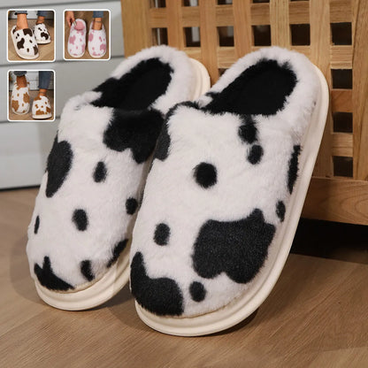 COWZY™ – Chausson vache mujer | Chaleur, comodidad cocooning & semelle antidérapante
