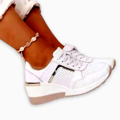 ELYORA™ – Basket mujer compensée ortopédico | Élégance & comodidad quotidien