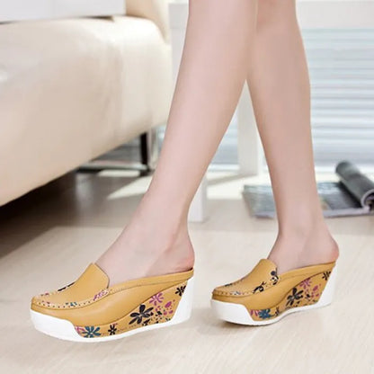 FLORIVA™ – Mule ortopédico mujer | comodidad exceptionnel & style élégant
