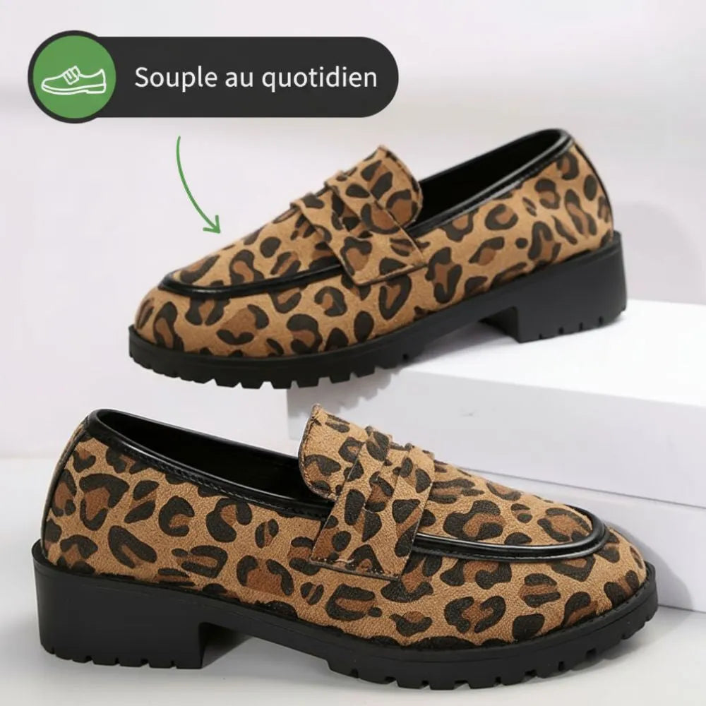 LEOPHIRA™ - Mocassins léopard mujer - Osez l’élégance audacieuse et unique