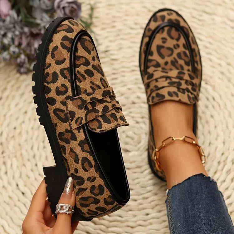 LEOPHIRA™ - Mocassins léopard mujer - Osez l’élégance audacieuse et unique