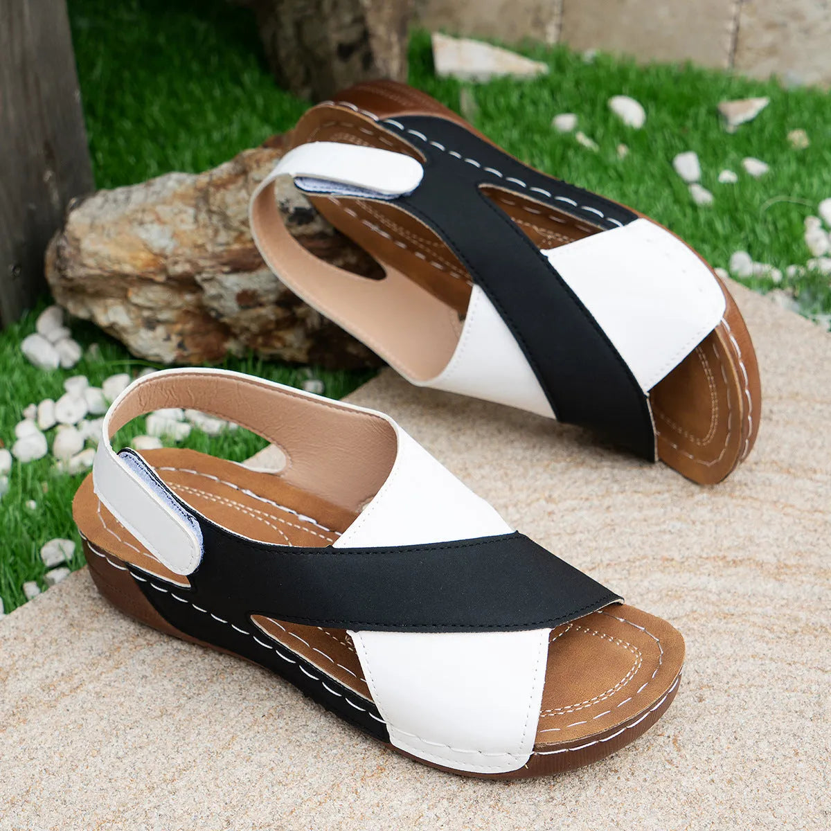 Sandalias Orthopédiques mujer comodidad Anti-Douleur