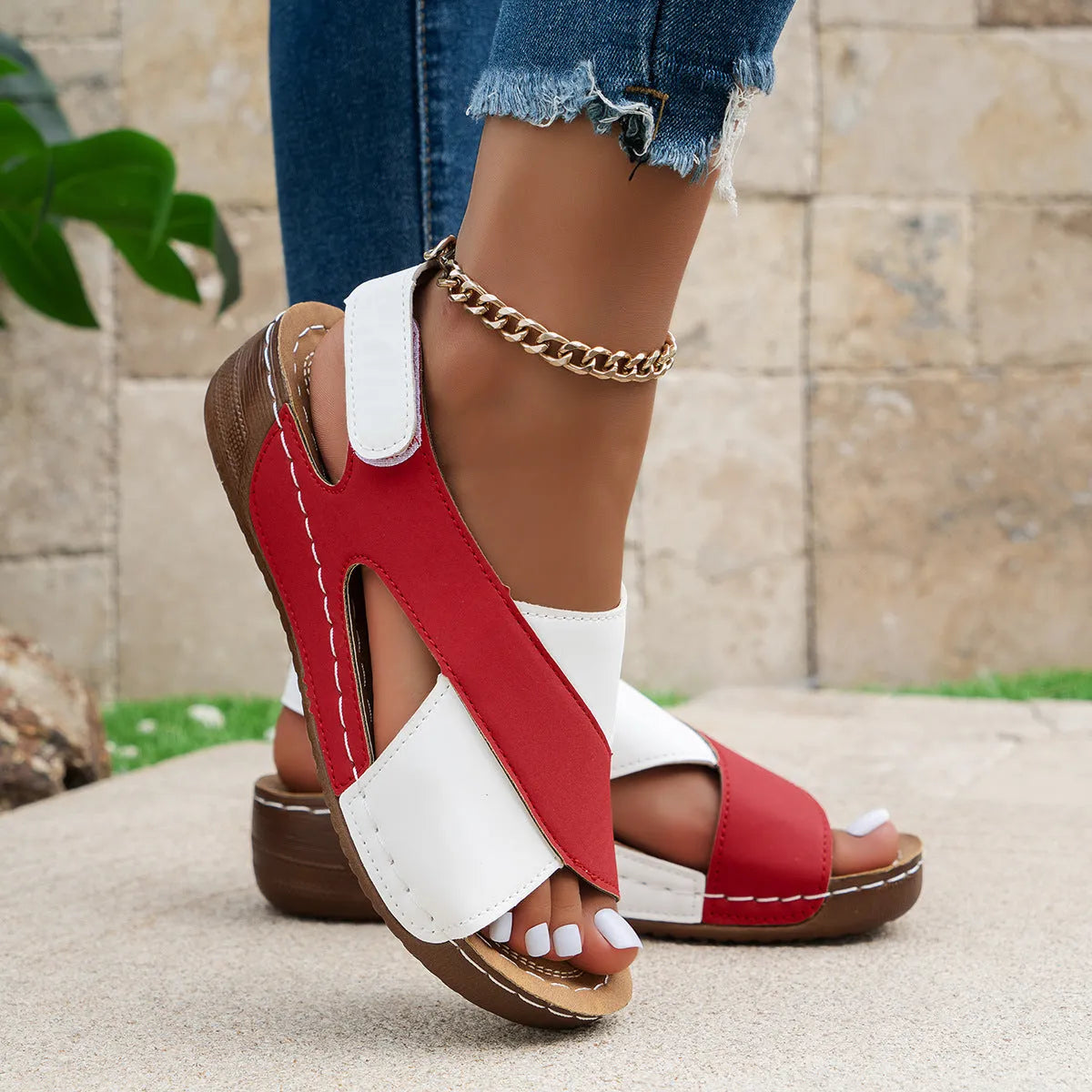 Sandalias Orthopédiques mujer comodidad Anti-Douleur