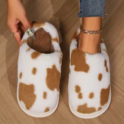 COWZY™ – Chausson vache mujer | Chaleur, comodidad cocooning & semelle antidérapante