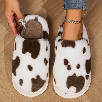 COWZY™ – Chausson vache mujer | Chaleur, comodidad cocooning & semelle antidérapante