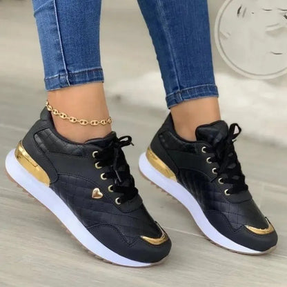 Basket ortopédico mujer Noire – Semelle comodidad & Maintien Quotidien