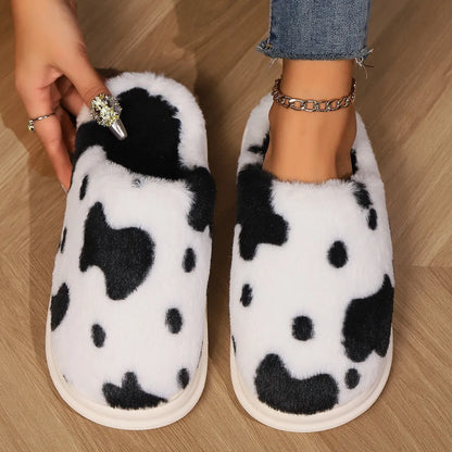 COWZY™ – Chausson vache mujer | Chaleur, comodidad cocooning & semelle antidérapante