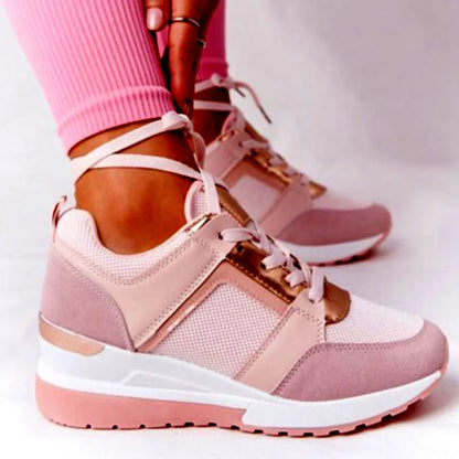 ELYORA™ – Basket mujer compensée ortopédico | Élégance & comodidad quotidien