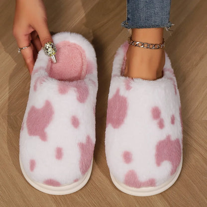 COWZY™ – Chausson vache mujer | Chaleur, comodidad cocooning & semelle antidérapante