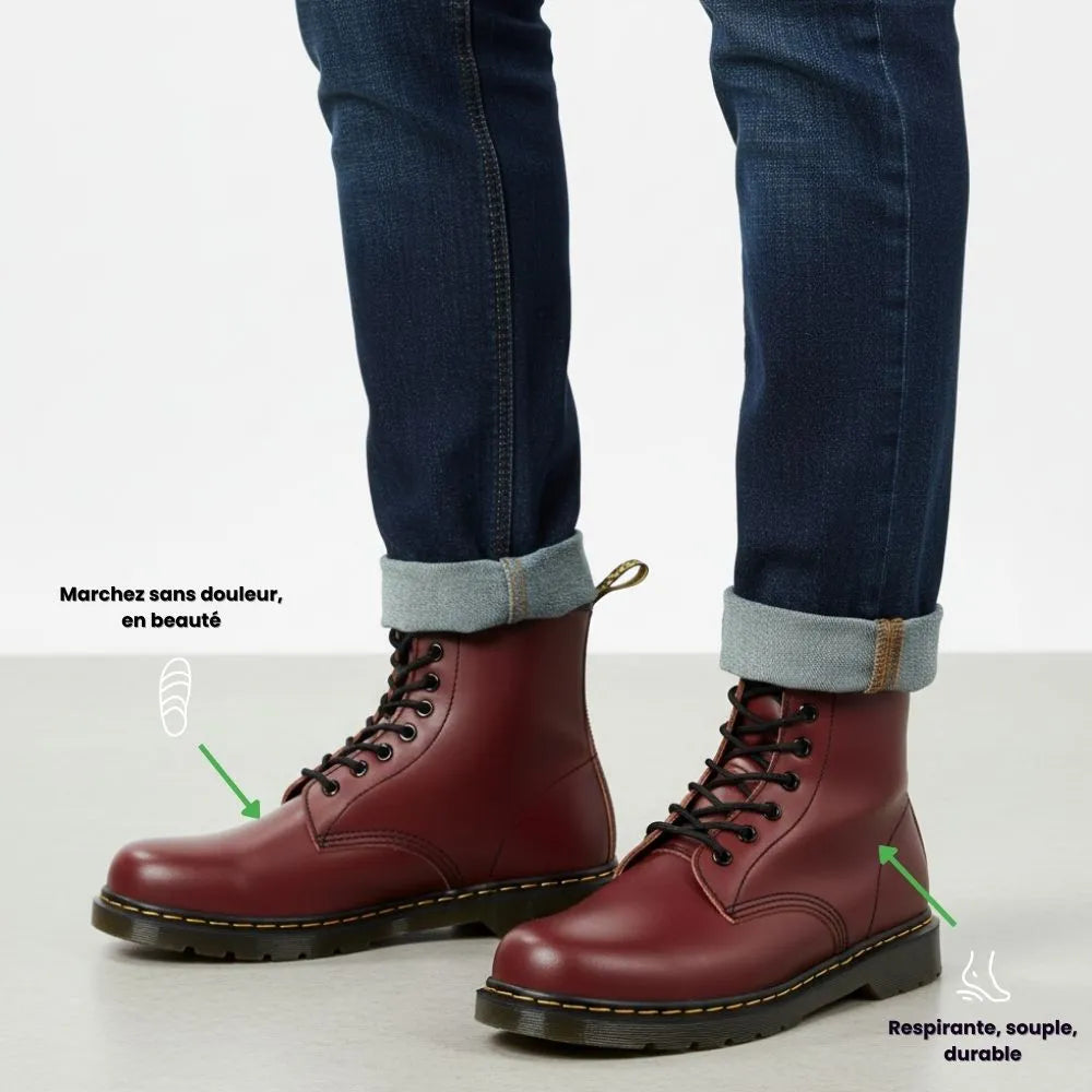 AXELON™ – Botte style Martin ortopédico | comodidad optimal & soporte quotidien