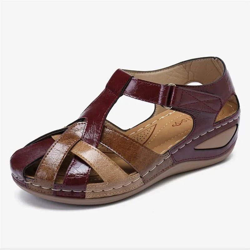 AURELIA™ – Sandalias compensées mujer comodidad ortopédico
