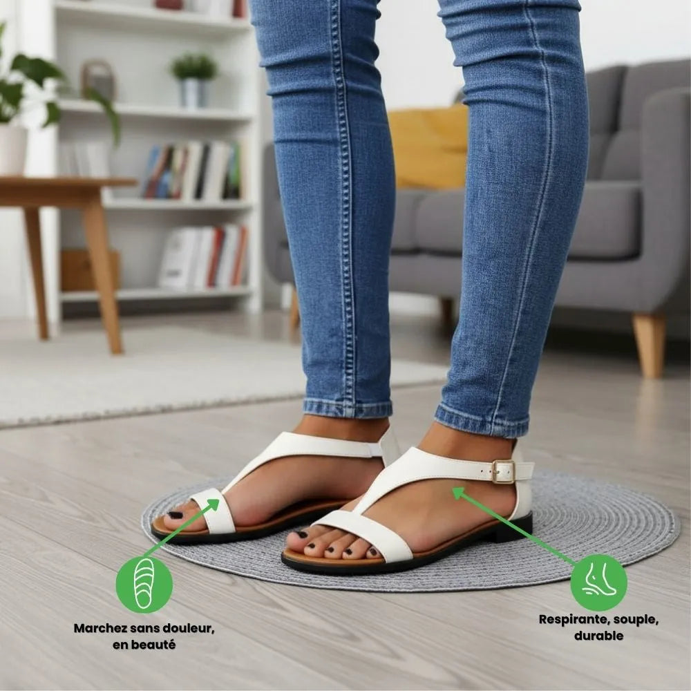 SOLEA™ - Sandalia antidérapante mujer – comodidad, style et seguridad assurés