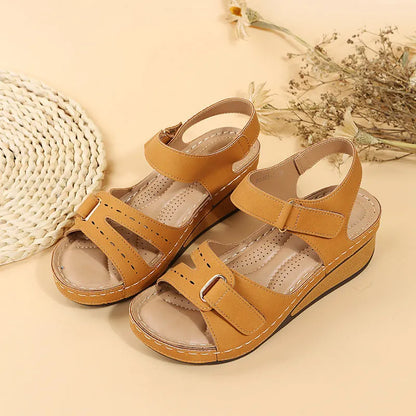 VELORA™ - Sandalia compensée ortopédico – comodidad ultime & estilo irresistible