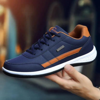 Basket ortopédico hombre Bleu – Semelle comodidad