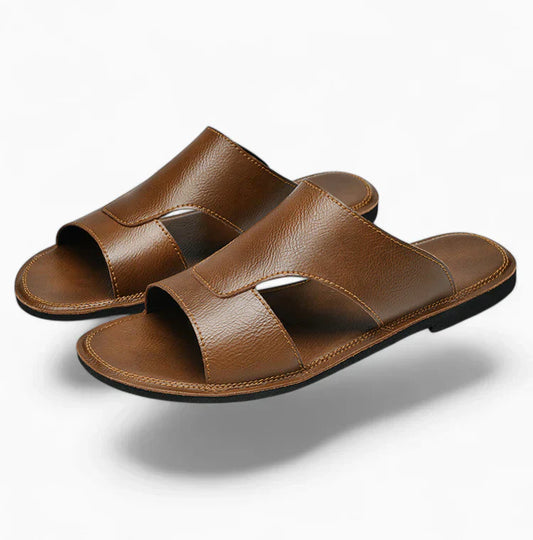 VITARELLO™ - Sandalias comodidad hombre cuero – Descubre le Luxe et le Bien-Être
