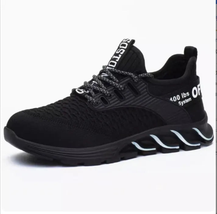 Zapatos de seguridad hombre basket respirante embout acier