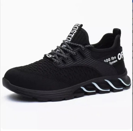 Zapatos de seguridad hombre basket respirante embout acier